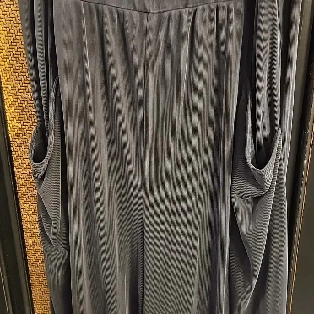 Stylish Billie Cupro Black Jumpsuit with Ruffle Straps From  Anthropologie - Picture 6 of 11